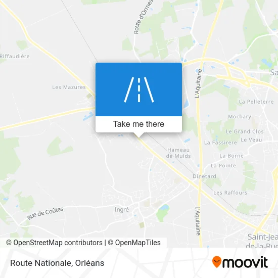 Route Nationale map