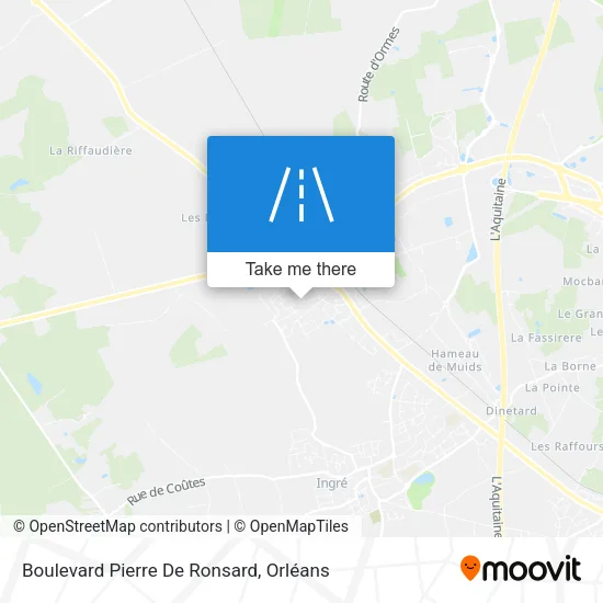 Boulevard Pierre De Ronsard map