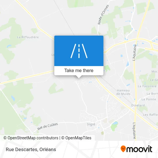 Rue Descartes map