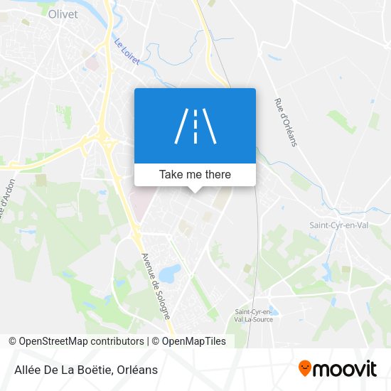 Allée De La Boëtie map