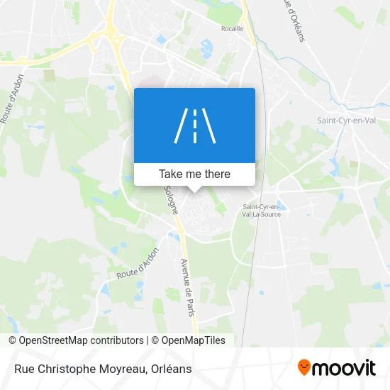 Rue Christophe Moyreau map