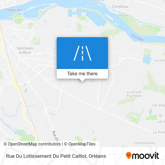 Rue Du Lotissement Du Petit Caillot map