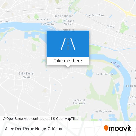 Allée Des Perce Neige map