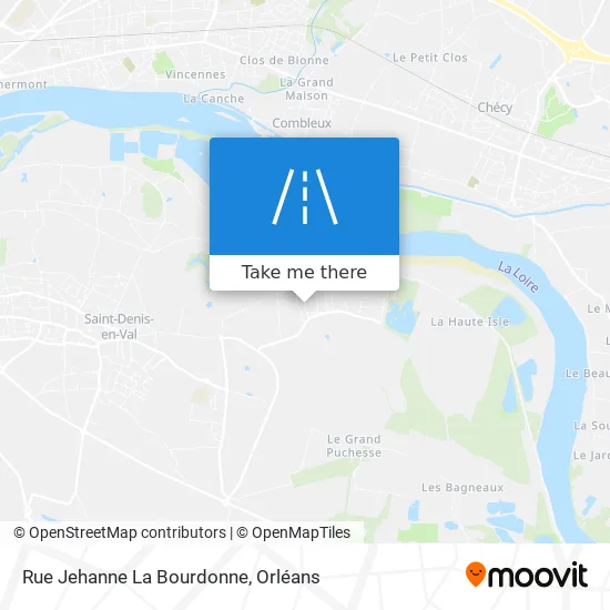 Rue Jehanne La Bourdonne map