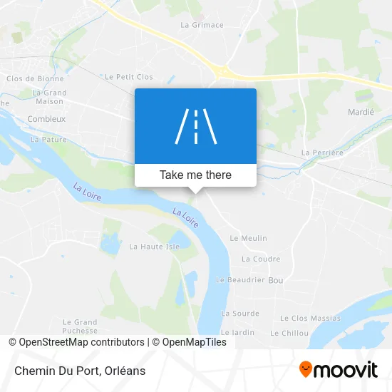 Chemin Du Port map