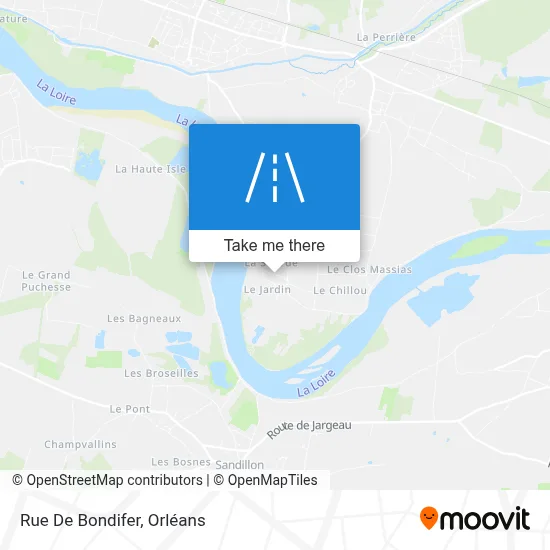 Rue De Bondifer map
