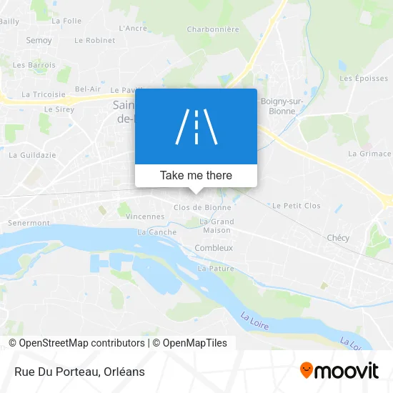 Rue Du Porteau map