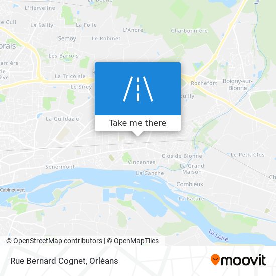 Rue Bernard Cognet map