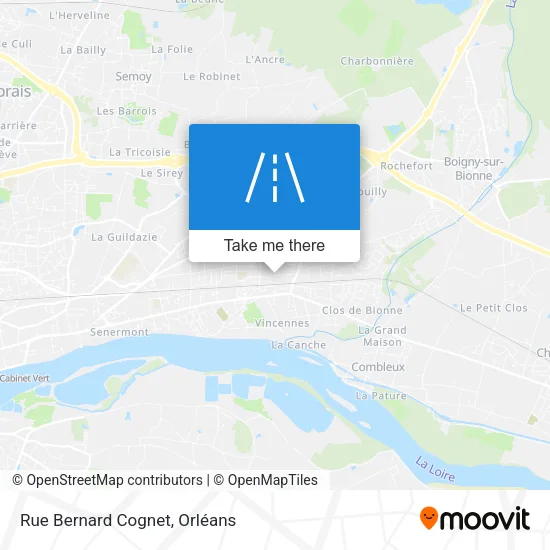 Rue Bernard Cognet map