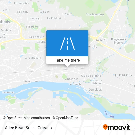 Allée Beau Soleil map