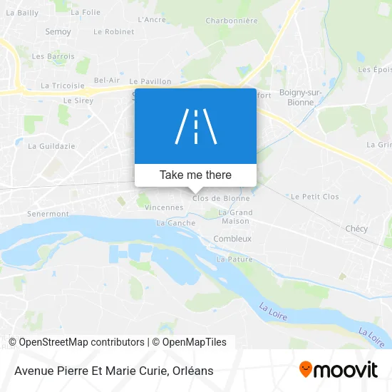 Avenue Pierre Et Marie Curie map