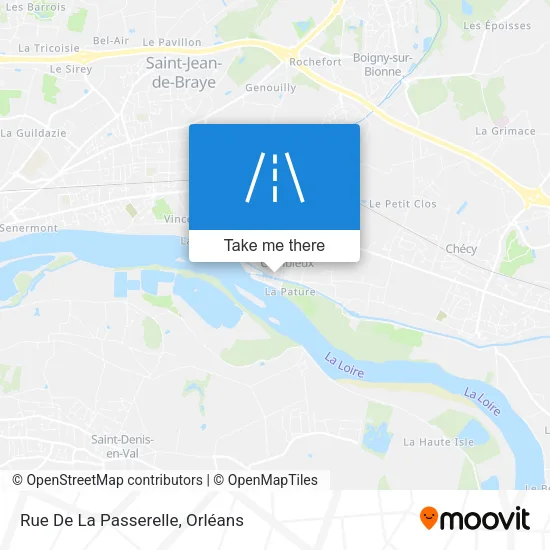 Rue De La Passerelle map
