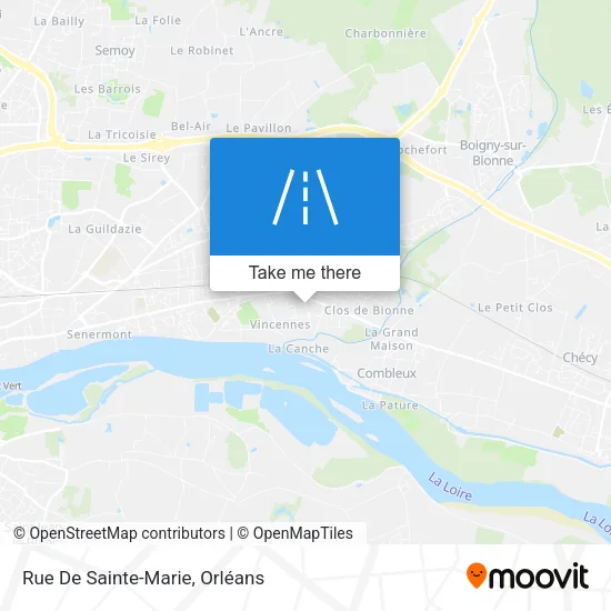 Rue De Sainte-Marie map