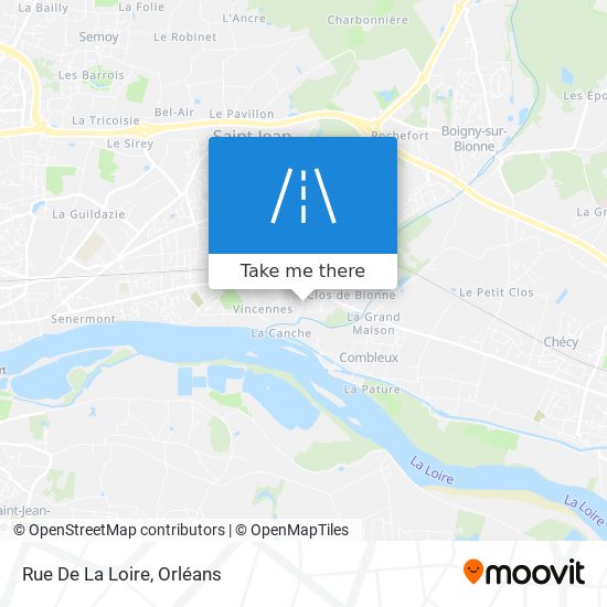 Mapa Rue De La Loire
