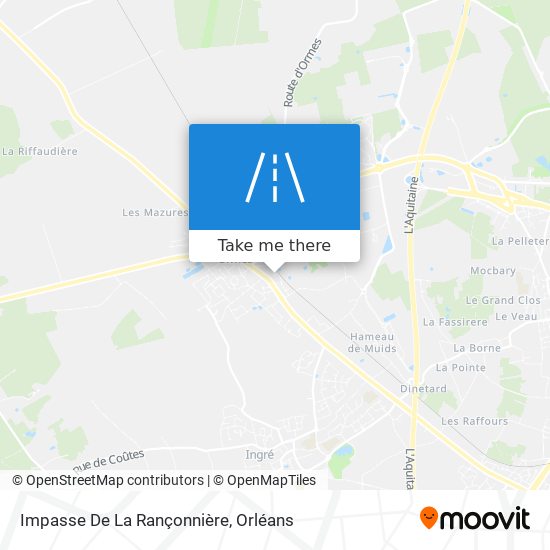 Mapa Impasse De La Rançonnière