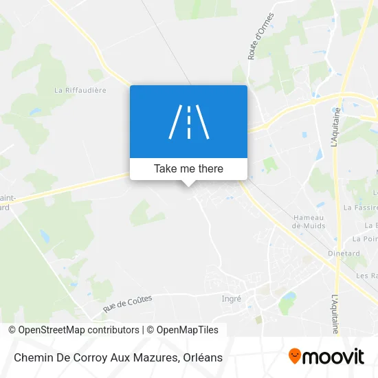 Chemin De Corroy Aux Mazures map