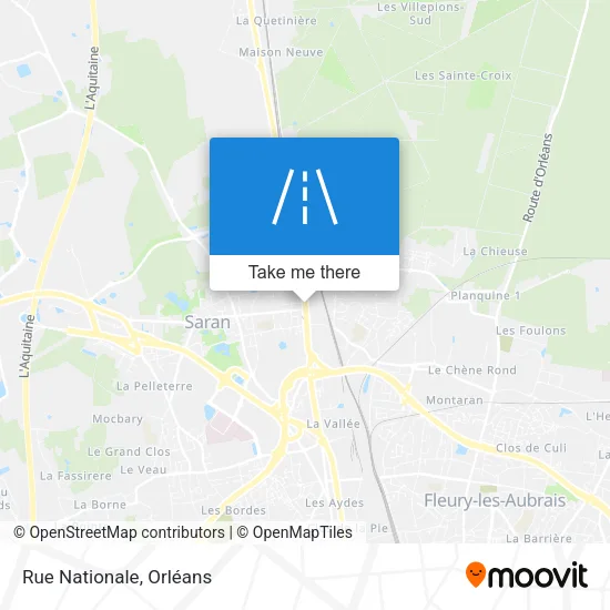 Rue Nationale map