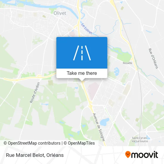 Rue Marcel Belot map