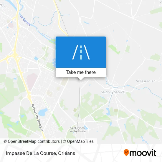 Impasse De La Course map