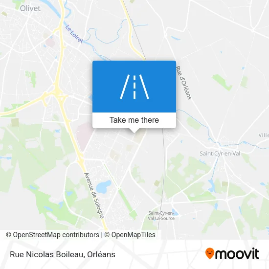 Rue Nicolas Boileau map