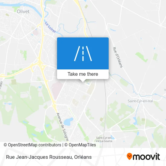 Rue Jean-Jacques Rousseau map