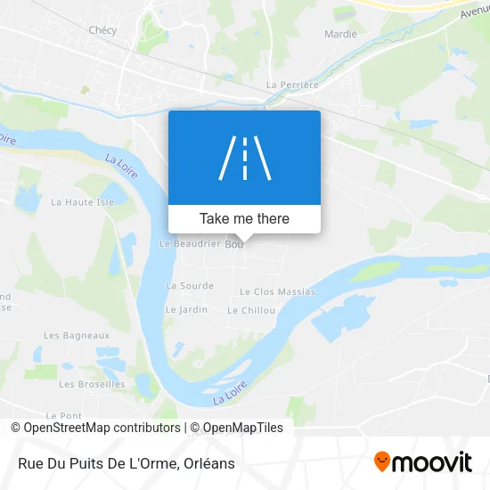 Rue Du Puits De L'Orme map