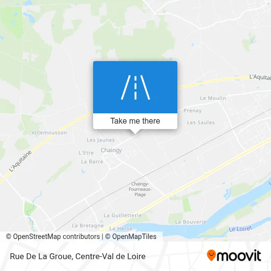 Rue De La Groue map