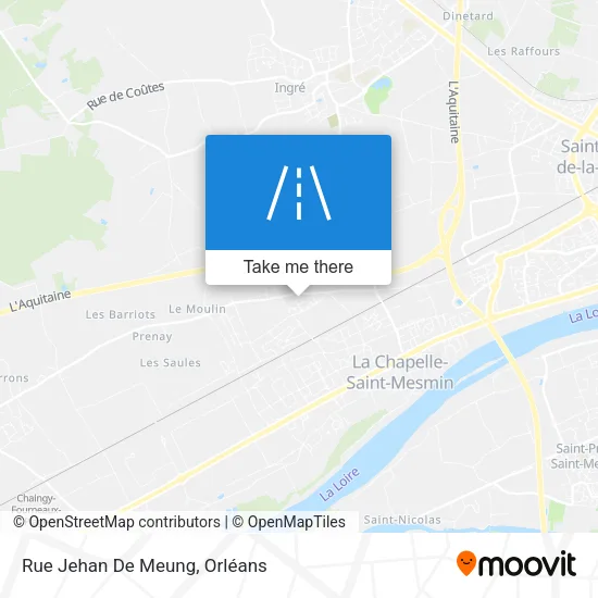 Rue Jehan De Meung map