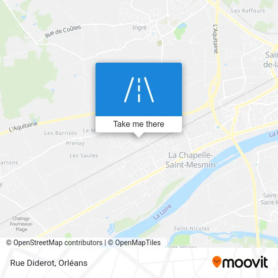 Rue Diderot map