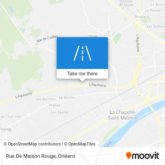 Rue De Maison Rouge map