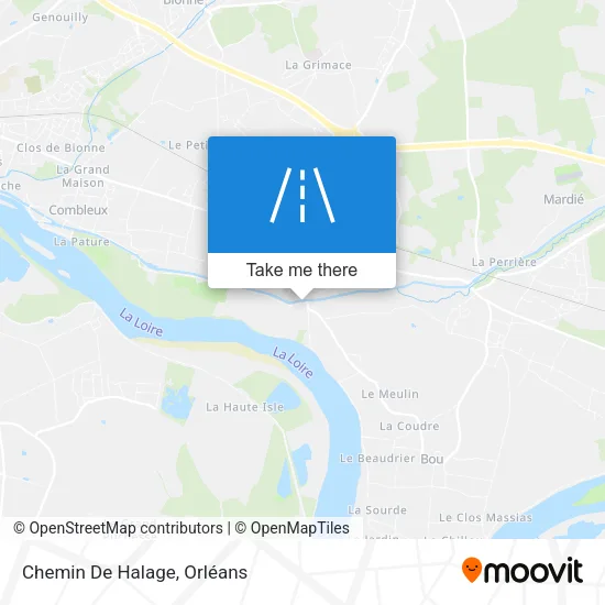 Chemin De Halage map
