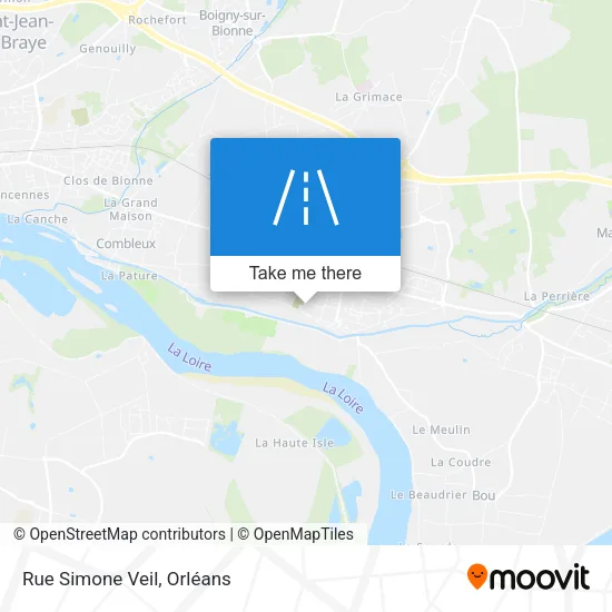 Rue Simone Veil map