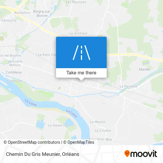 Chemin Du Gris Meunier map