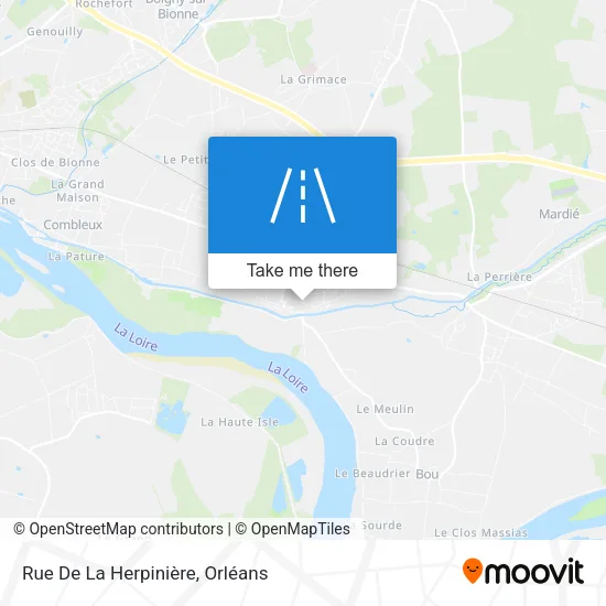 Rue De La Herpinière map