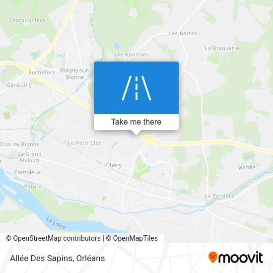 Allée Des Sapins map