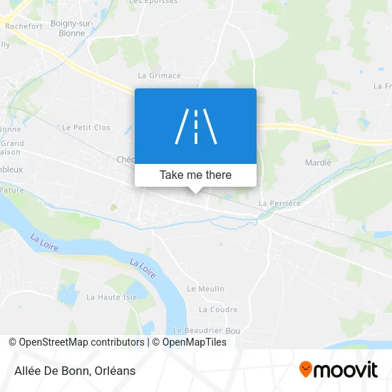 Allée De Bonn map