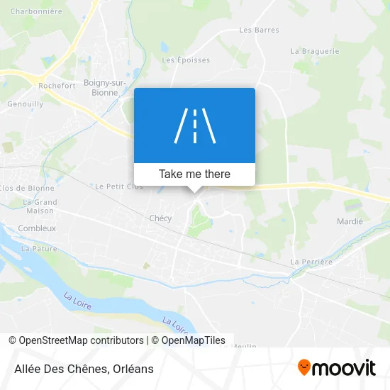 Allée Des Chênes map