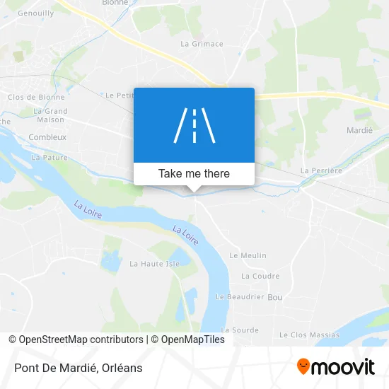 Pont De Mardié map
