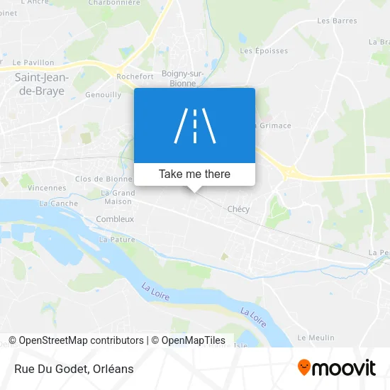 Rue Du Godet map