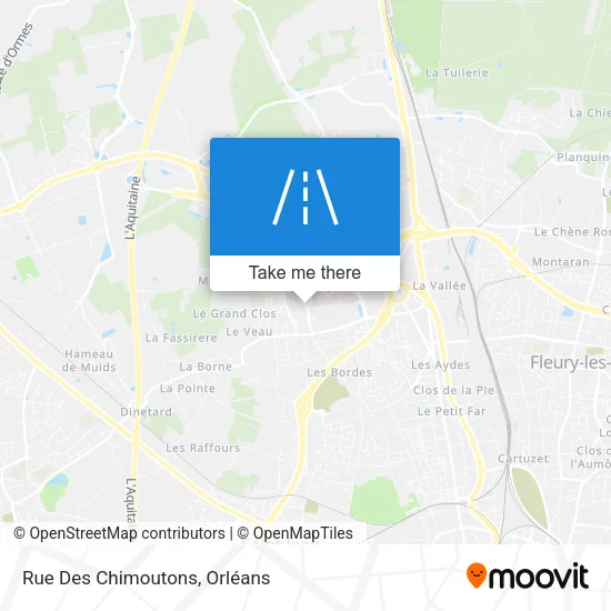 Rue Des Chimoutons map