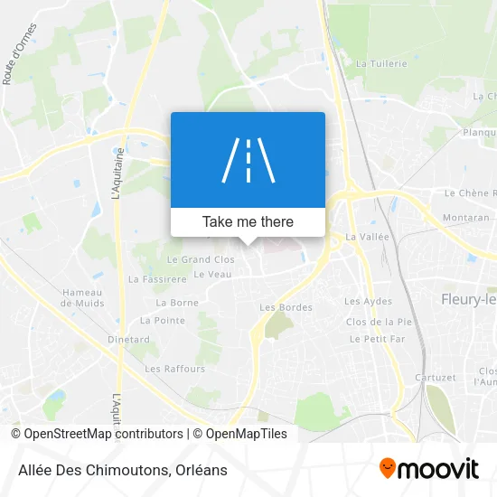 Allée Des Chimoutons map