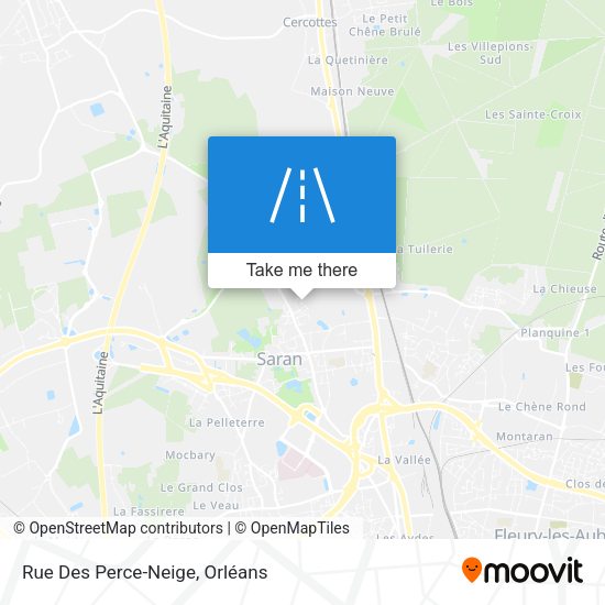 Rue Des Perce-Neige map