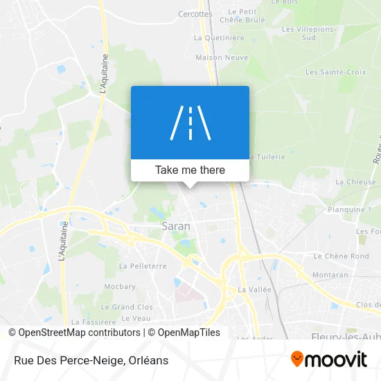 Rue Des Perce-Neige map