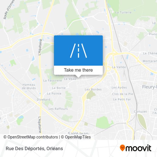 Rue Des Déportés map