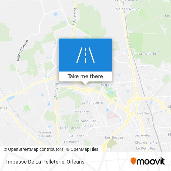 Impasse De La Pelleterie map