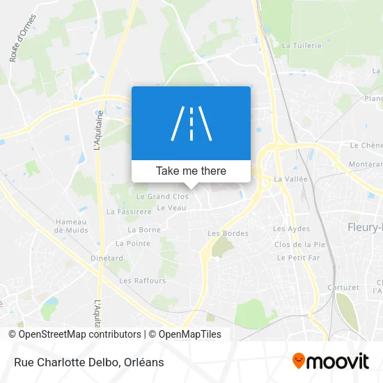 Rue Charlotte Delbo map