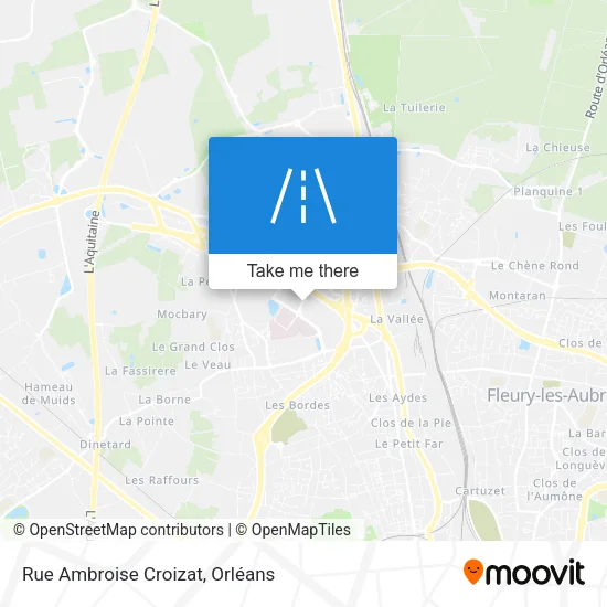 Rue Ambroise Croizat map