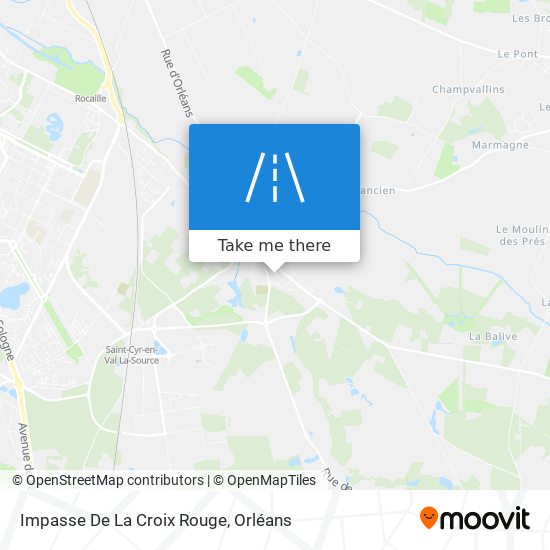 Impasse De La Croix Rouge map