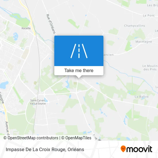 Impasse De La Croix Rouge map