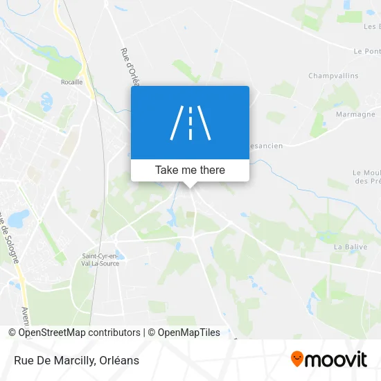 Rue De Marcilly map